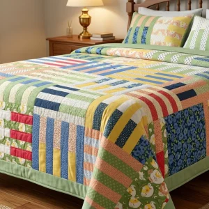 Chicken Scratch Quilt Pattern: Free Guide & Instructions 13 Chicken Scratch Quilt 1