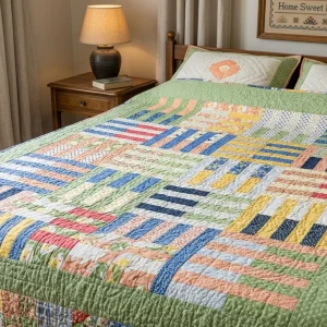 Chicken Scratch Quilt Pattern: Free Guide & Instructions 12 Chicken Scratch Quilt 2