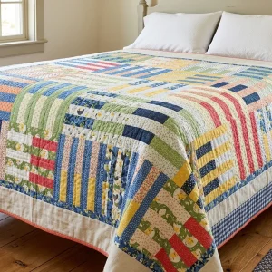 Chicken Scratch Quilt Pattern: Free Guide & Instructions 7 Chicken Scratch Quilt 4