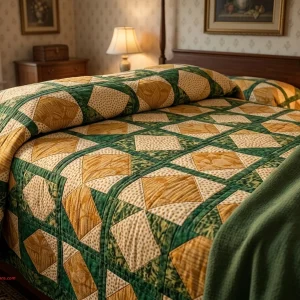Eight Point Allover Quilt Block: Free Pattern & Templates 6 Eight Point Allover