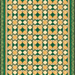 Eight Point Allover Quilt Block: Free Pattern & Templates 2 Eight Point Allover - orginal pattern designer