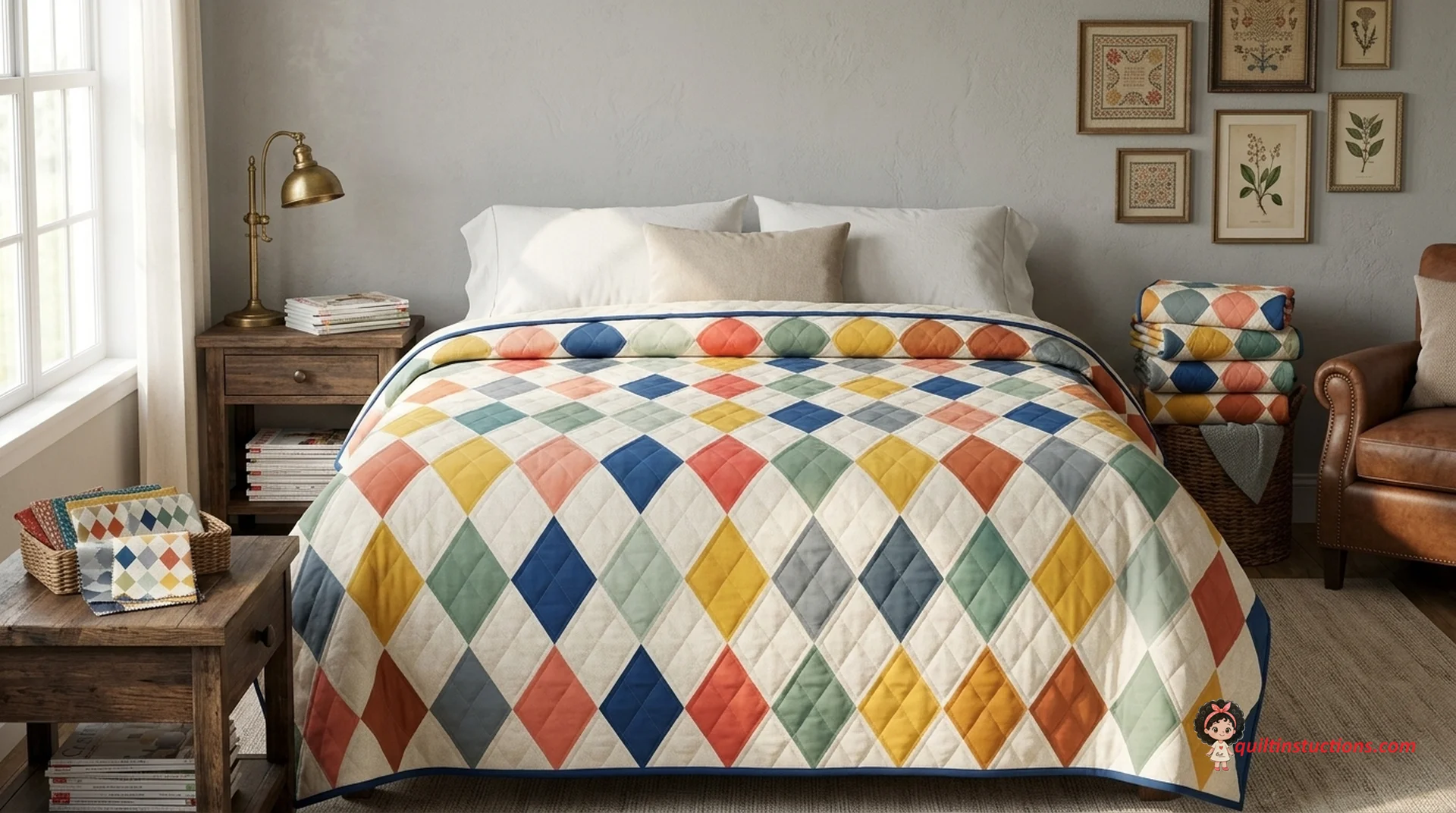 Enjoy the Show Bed Quilt Version Enjoy the Show Bed Quilt Version