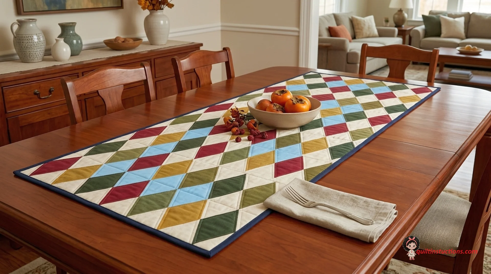 Personalized Enjoy the Show Table Runner Personalized Enjoy the Show Table Runner