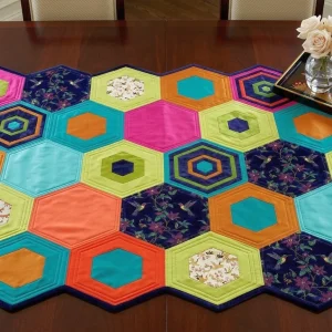 Hexagon Puzzle Quilts: A Guide to Modern Geometric Design 8 Hexagon puzzle quilts 2