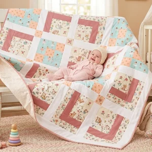 Jungle Path Baby Quilt: Free Pattern & Sewing Guide 12 Jungle Path Baby Quilt 8