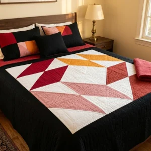 Mosaic Block Quilt Pattern: Tutorial & Free PDF Guide 5 Mosaic block
