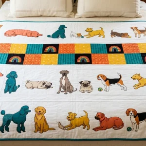 Pawsome Quilt: Free Cat Quilt Pattern & Sewing Tutorial 13 Pawsome Quilt 5