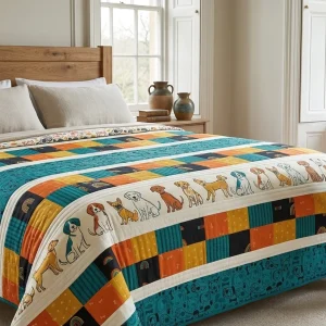 Pawsome Quilt: Free Cat Quilt Pattern & Sewing Tutorial 7 Pawsome Quilt