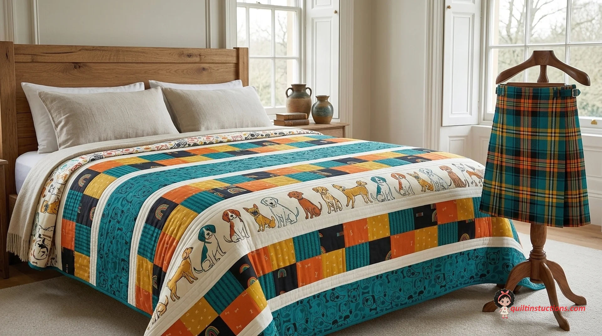 Pawsome Quilt: Free Cat Quilt Pattern & Sewing Tutorial 1 Pawsome Quilt