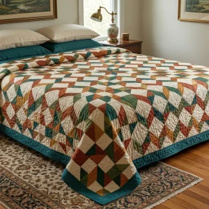 Rain Quilt: Free Pattern & Intermediate Guide 4 Rain Quilt 5