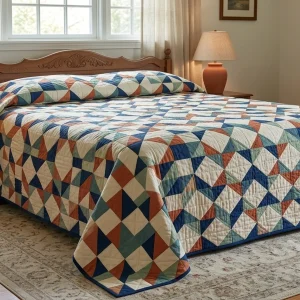 Rain Quilt: Free Pattern & Intermediate Guide 3 Rain Quilt 7