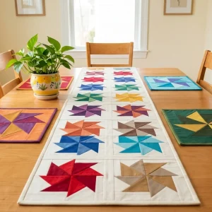 Spinning Wheel Quilt Block: Free Pattern & Sewing Guide 3 Spinning Wheel Quilt Block